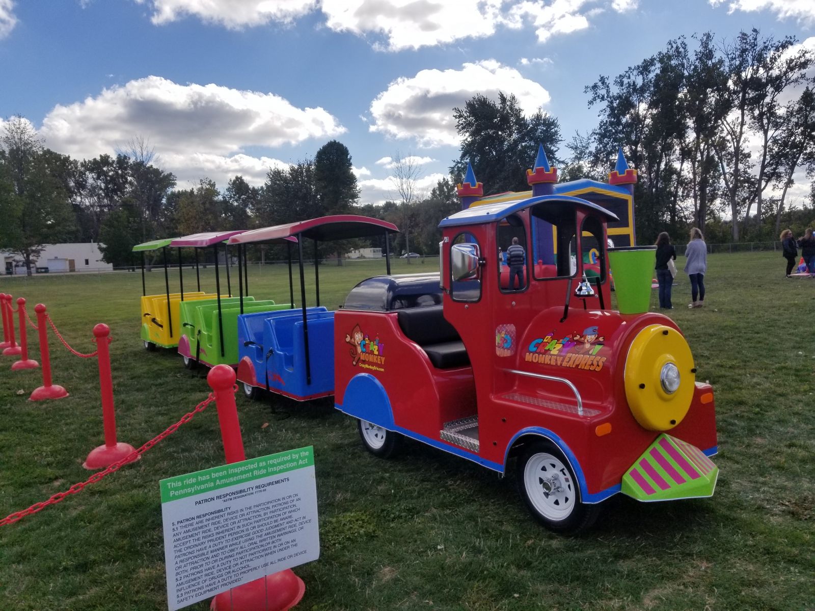 Trackless Train Rental Trackless Trains in Erie Crazy Monkey Erie